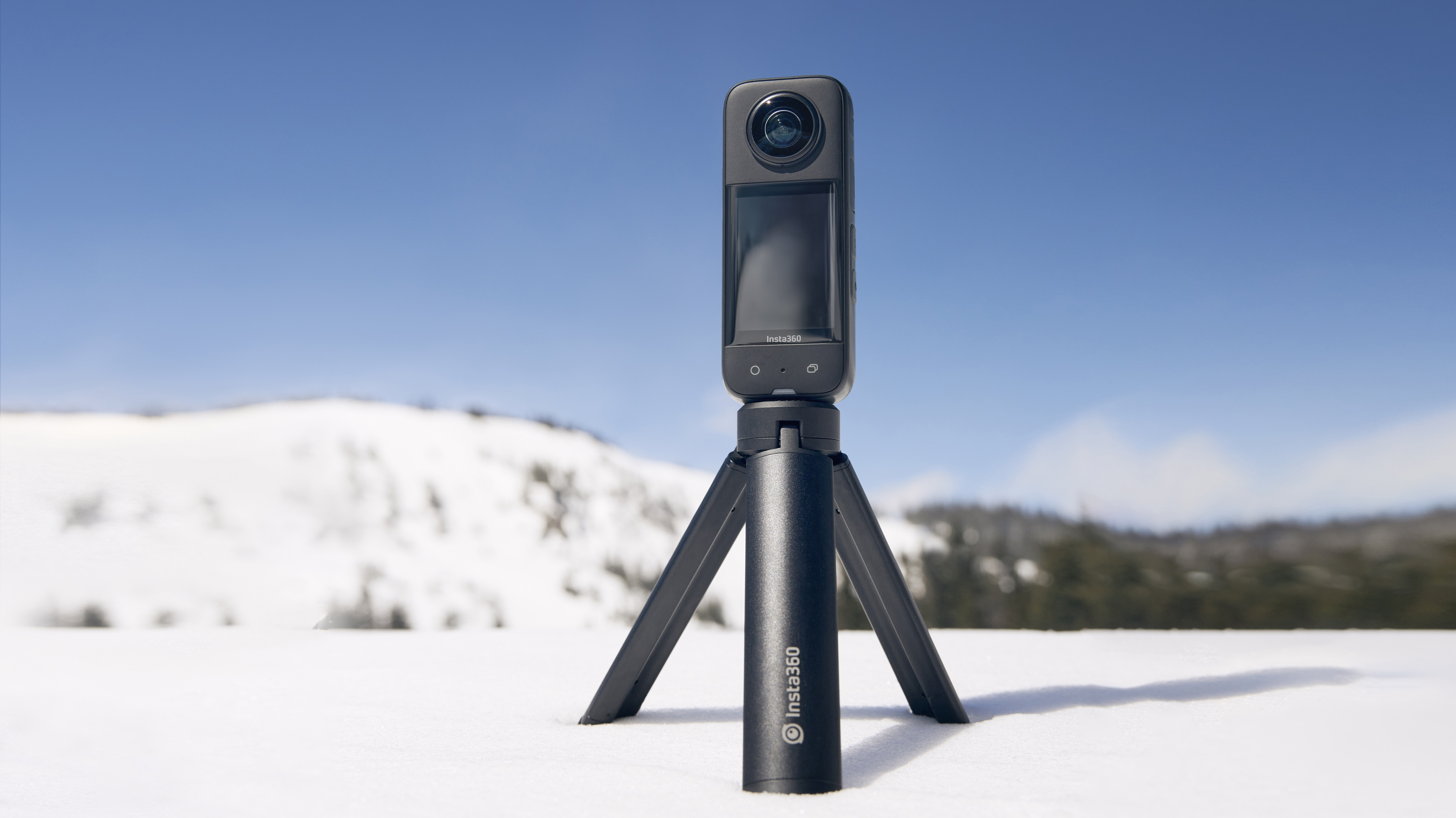 Insta360 X3 in use