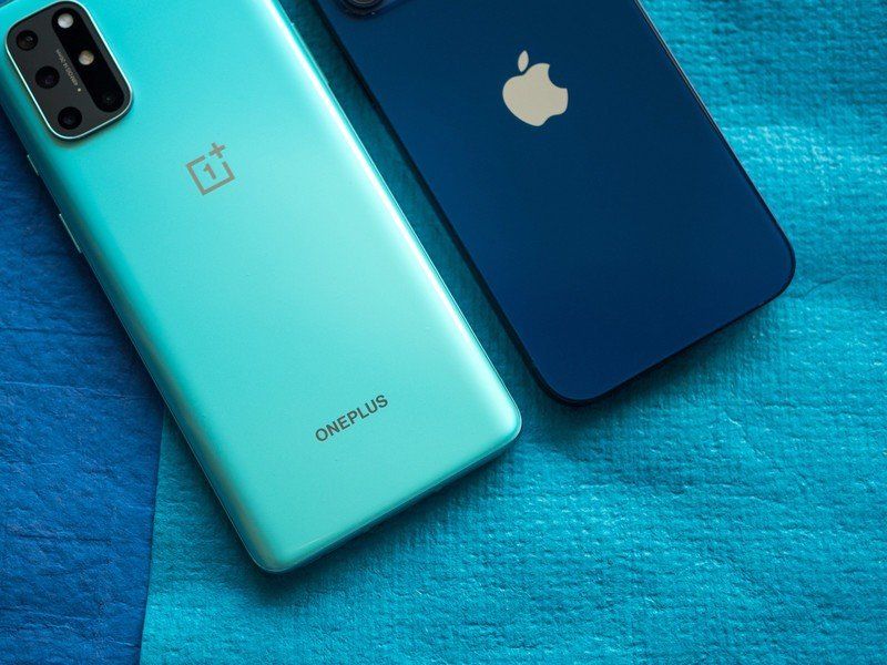 OnePlus 8T vs. iPhone 12