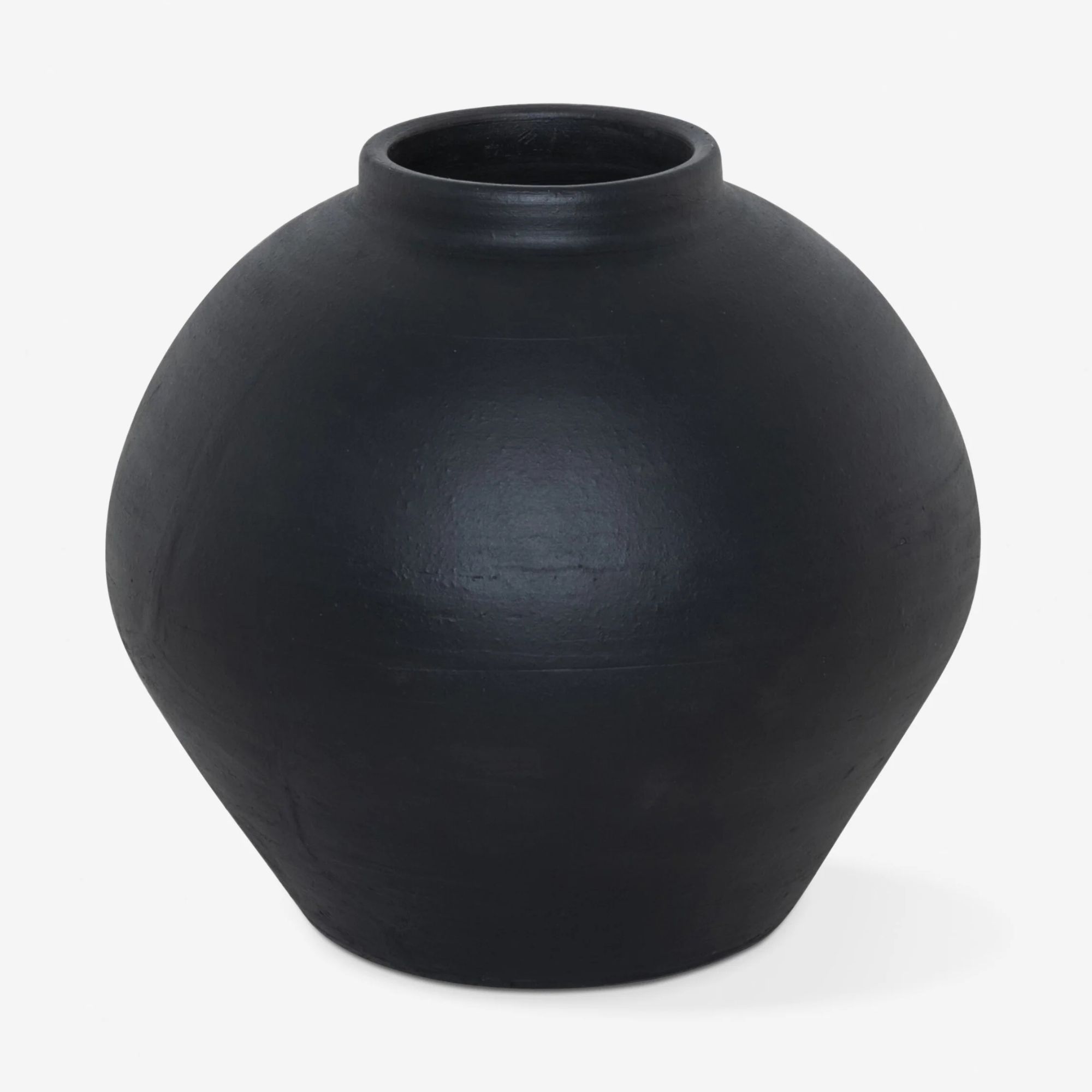 Black vase