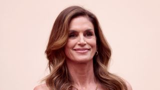 Omega Brand Ambassador Cindy Crawford attends the opening night of OMEGA House Paris 2024 on July 27, 2024 in Paris, France