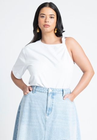 Twist Shoulder Tee