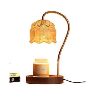 Fibevon Glass Candle Warmer Lamp