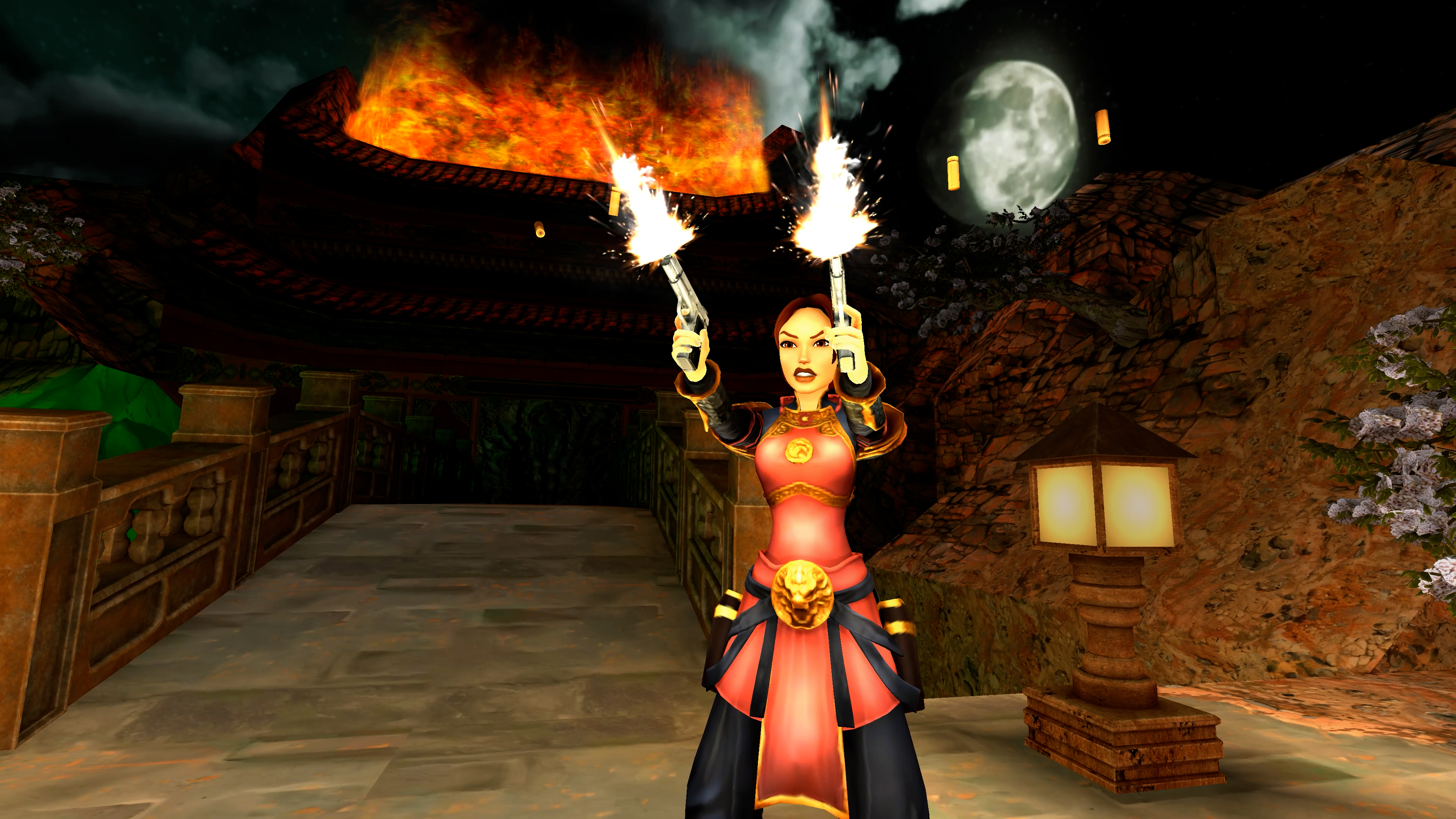 A Tomb Raider 1-3 Remastered Challenge Mode screenshot.
