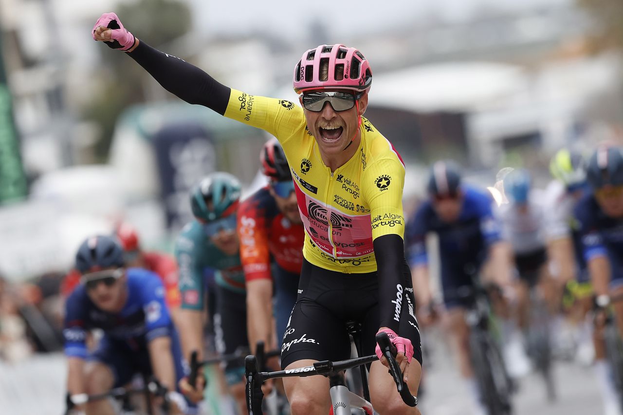 Volta Algarve 2023 49th Edition 3rd stage Faro Tavira 2031 km 17022023 Magnus Cort DEN EF Education EasyPost photo Roberto BettiniSprintCyclingAgency2023