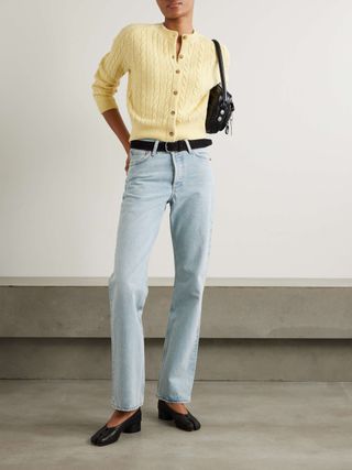 Kelly High-Rise Straight-Leg Jeans