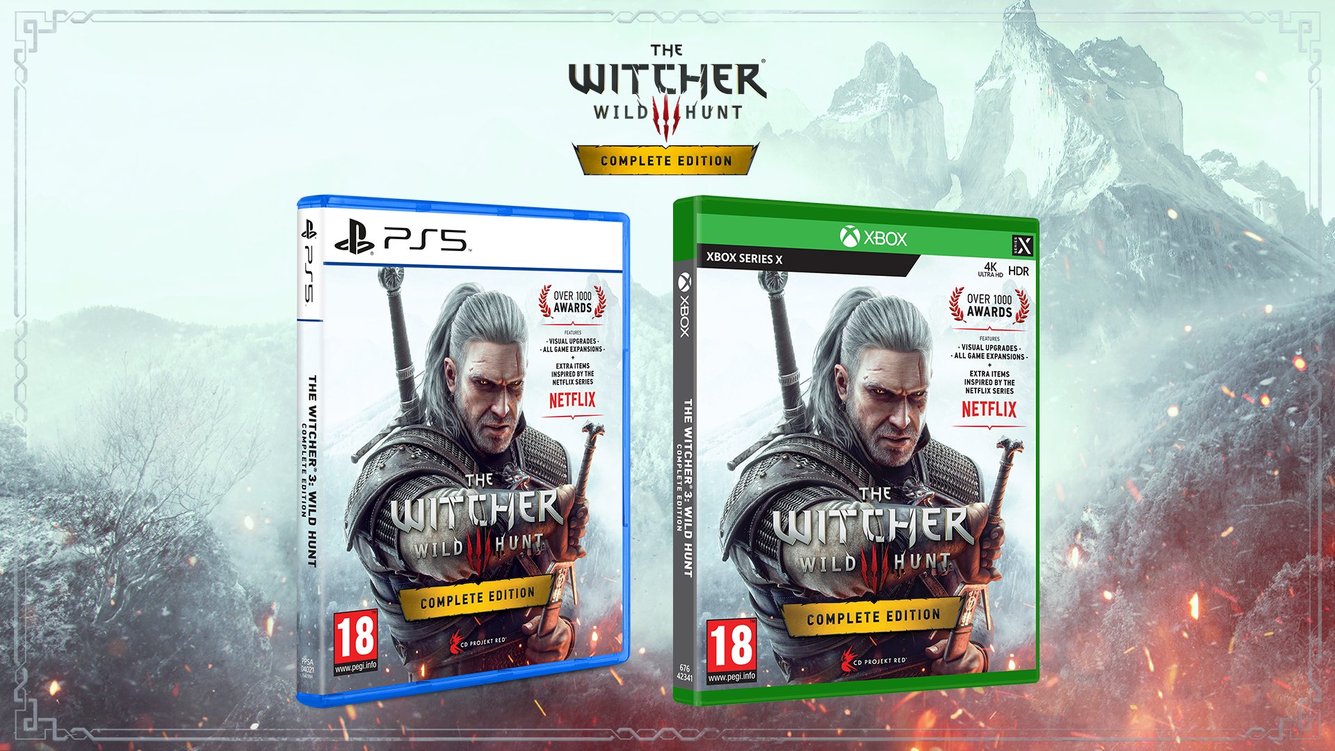 The Witcher 3 next-gen is getting a physical release next week