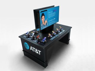 BrightSign digital signage technology is used in AT&T branded retail kiosks at Sam's Club stores