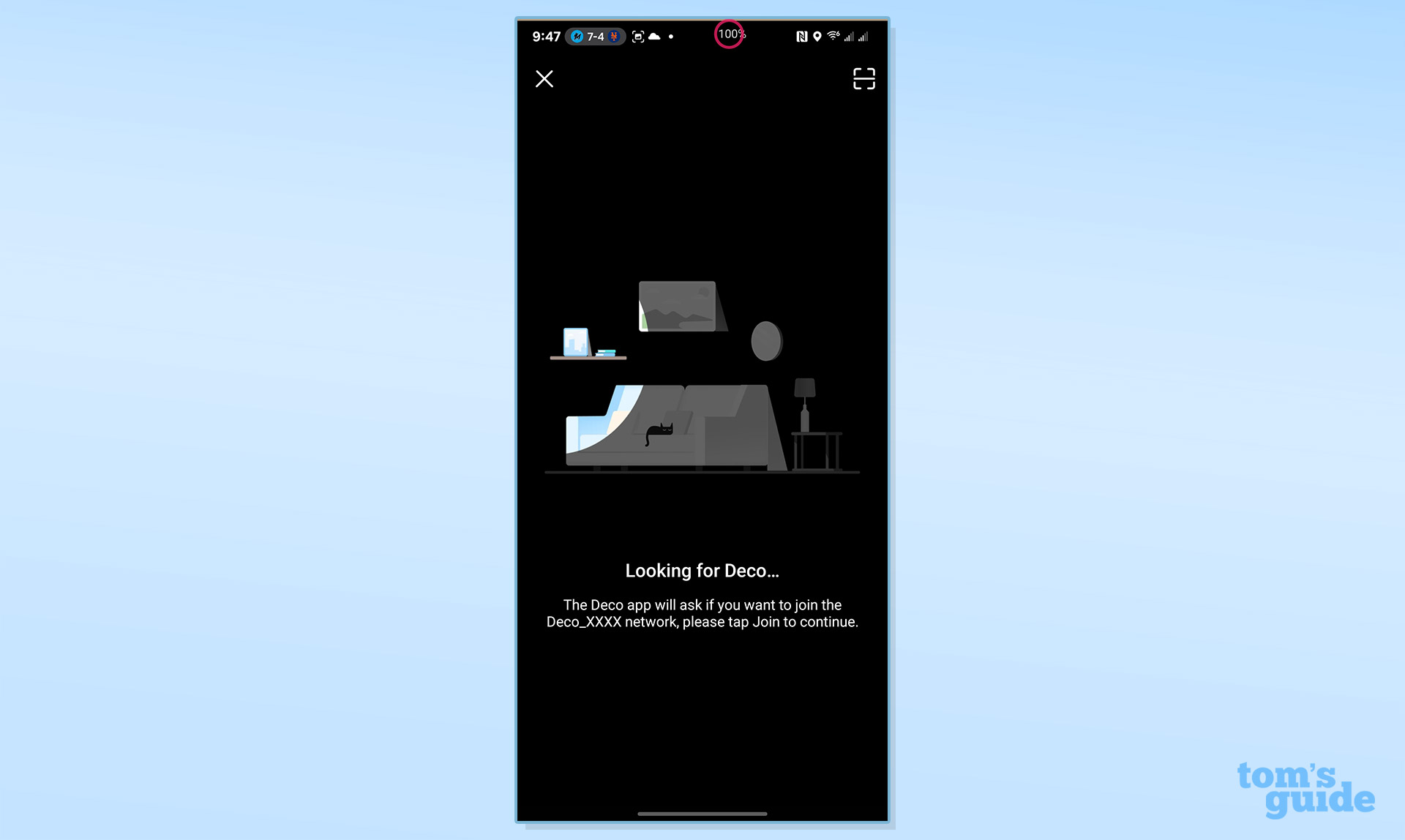 TP-Link Deco BE65-Outdoor app screenshot