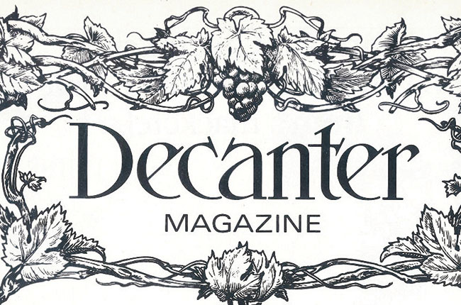 Decanter timeline, contents