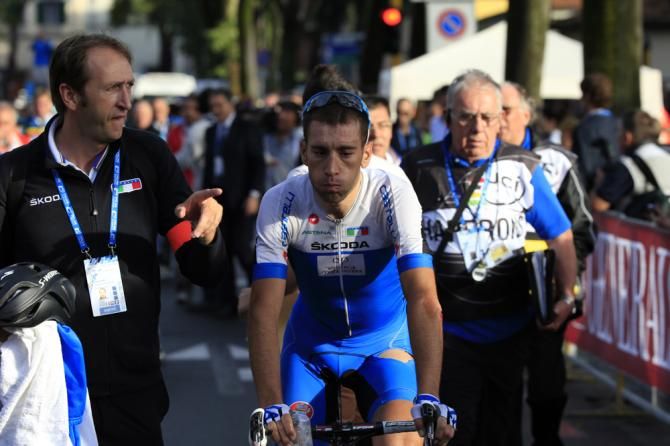 Vincenzo Nibali (Italy) came back from a crash but had to settle for fourth