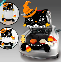 Halloween Black Cat Trunk Decorating Kit | Was $24.99, now $12.99