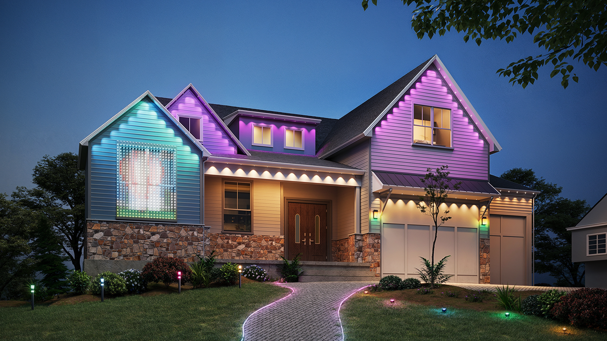 With Govee’s permanent outdoor lights, you can transform your home into a Barbie dream house at the touch of a button