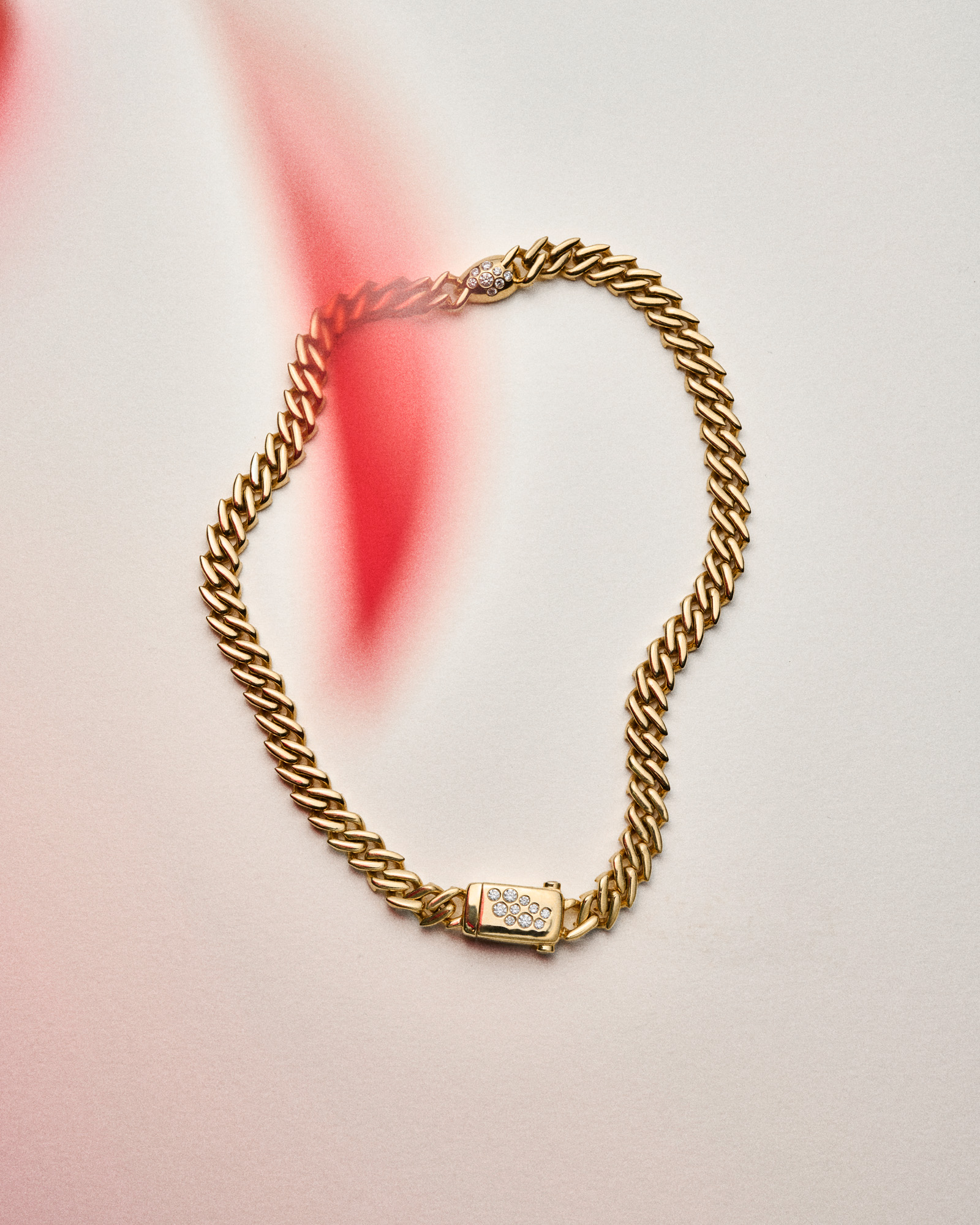 gold necklace