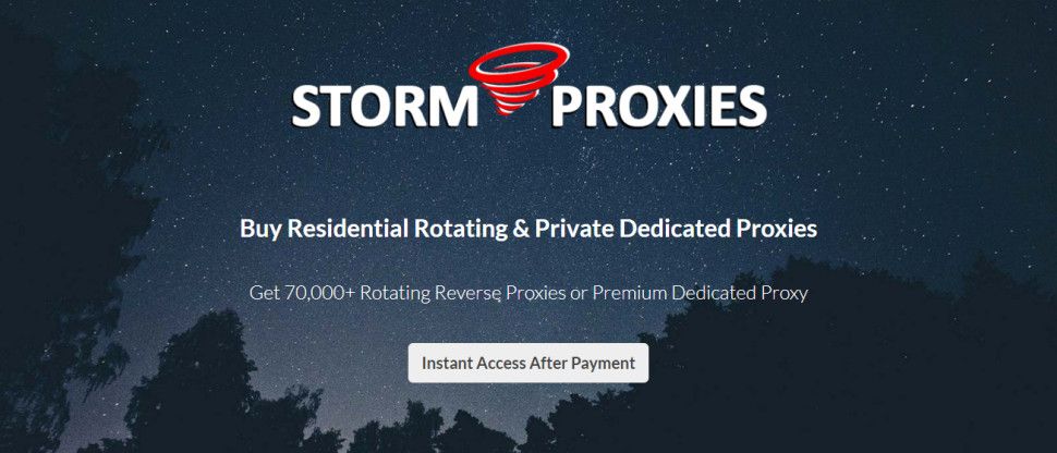 Storm Proxies review
