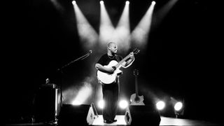 Andy McKee performs live on stage during a concert at Columbia Theater Berlin on May 21, 2018 in Berlin, Germany.