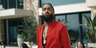 Nipsey Hussle in the video for Double Up