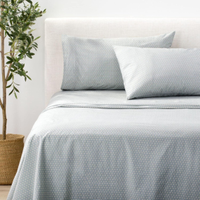 Cotton Percale Sheet Set|Was $54.99, now $49.49 at Amazon