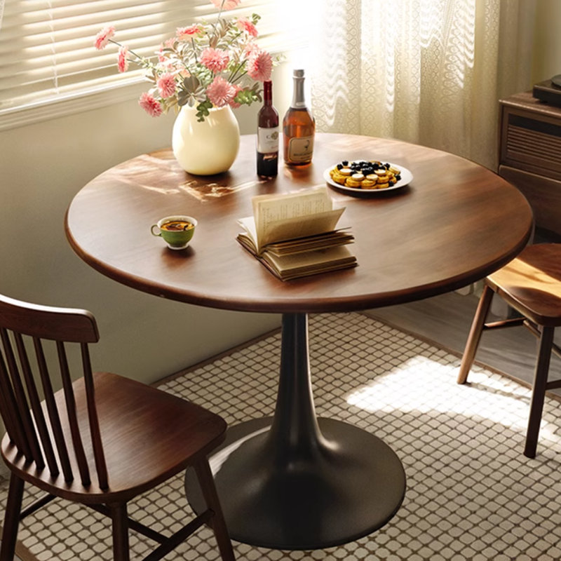Home of Fight Ventures Llc Modern Round Dining Table,coffee Table for Kitchen Dining Room Furniture | Wayfair