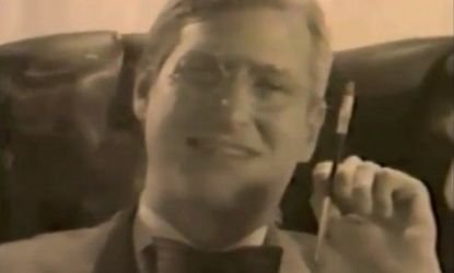 Steve Jobs makes a cameo in a 1984 short film that has him playing the role of FDR, accent and all.