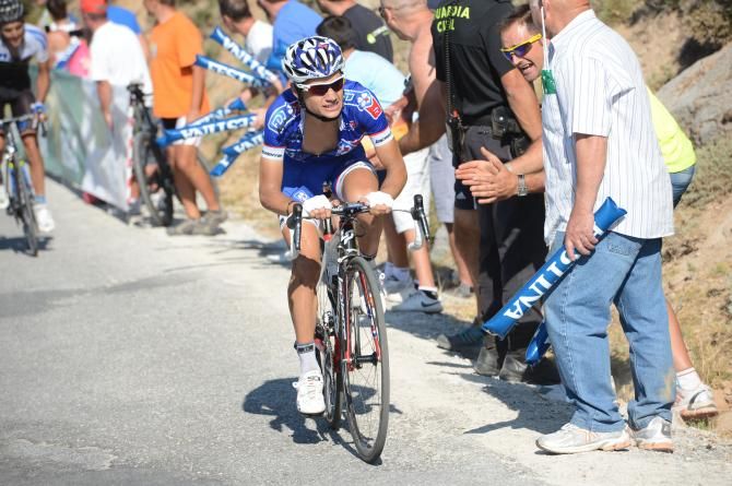 Kenny Elissonde (FDJ) trails the leading riders
