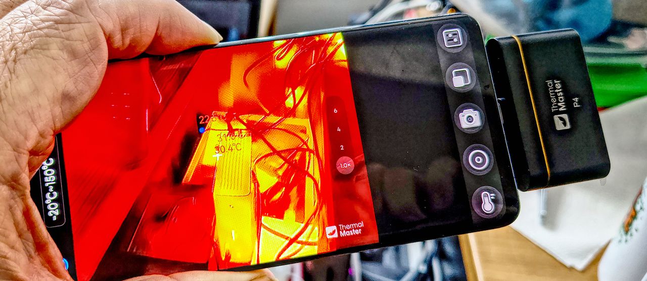 Thermal Master P4 review: Easily the best phone-connected thermal camera yet, but it's not perfect