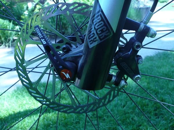 Avid Elixir 5 SL brakes are on the Specialized Fate Comp.