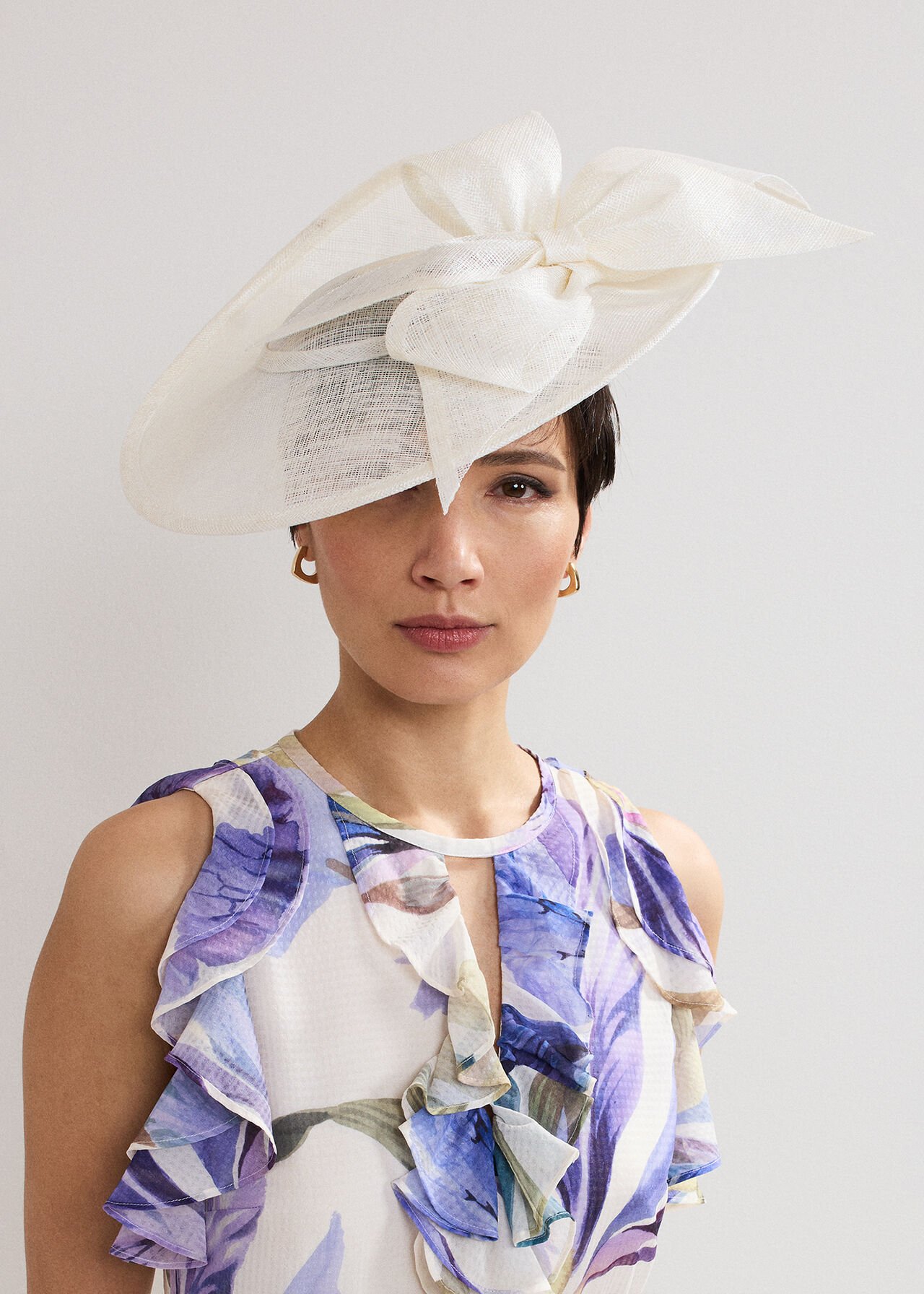 Bow Disc Fascinator