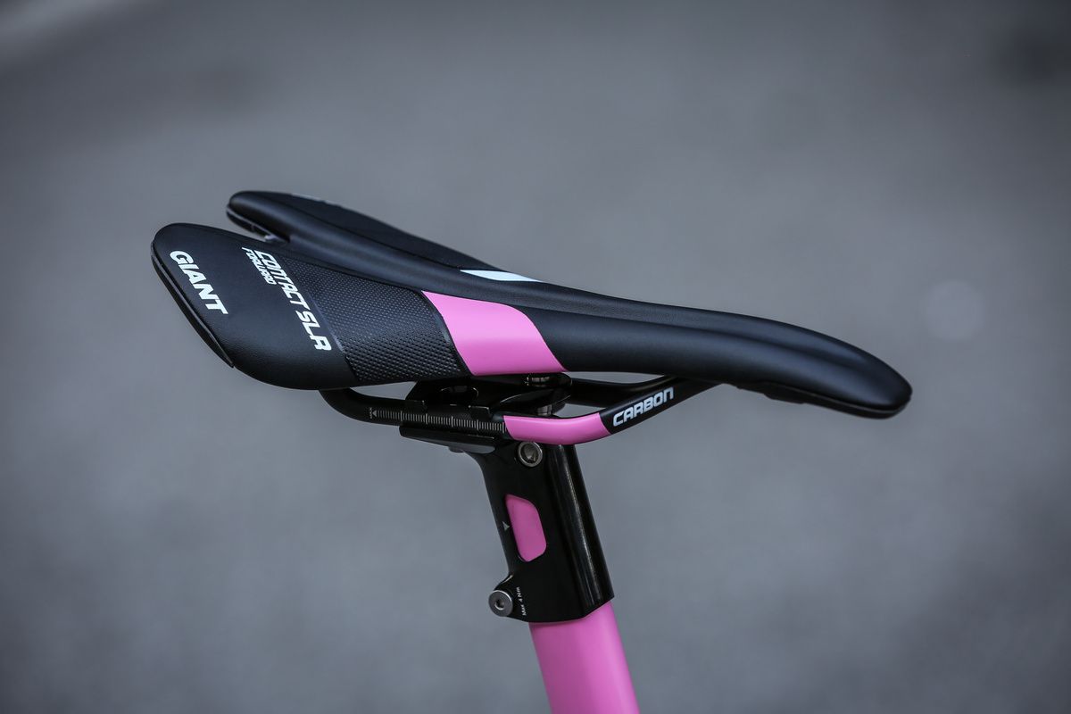 Another look at the Giant Contact SLR forward saddle