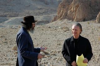 Religulous - director Larry Charles & comedian Bill Maher
