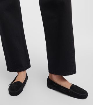 The Row, Mabel suede loafers