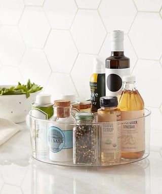 The Container Store lazy susan organizer