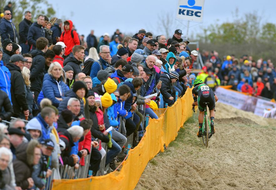 Kaptheijns was solid in the sand