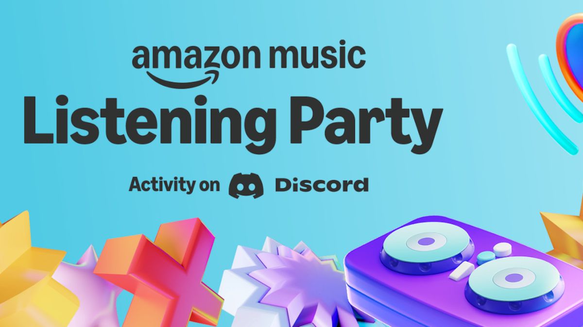 Amazon Music Listening Party lets you rock the night with friends directly through Discord