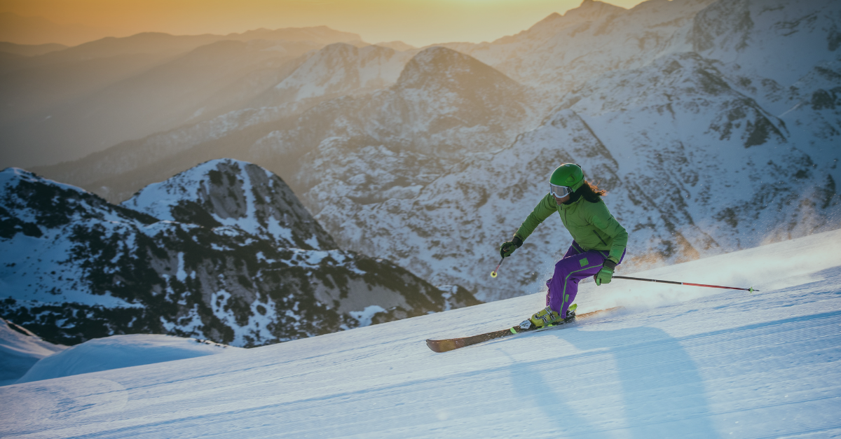 Individual skiing 