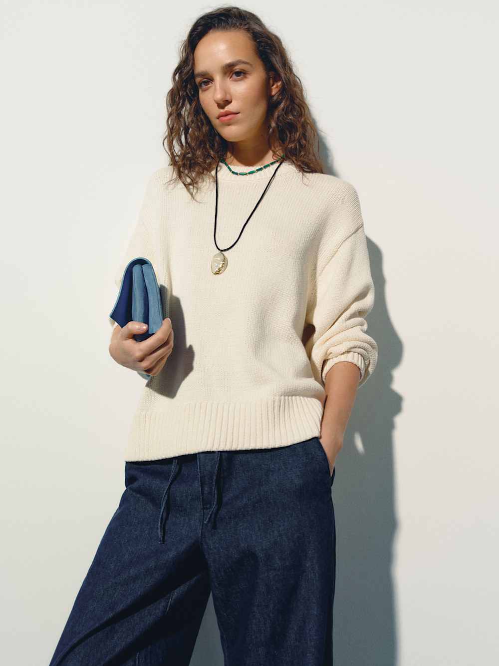 Cove Cotton Oversized Crew