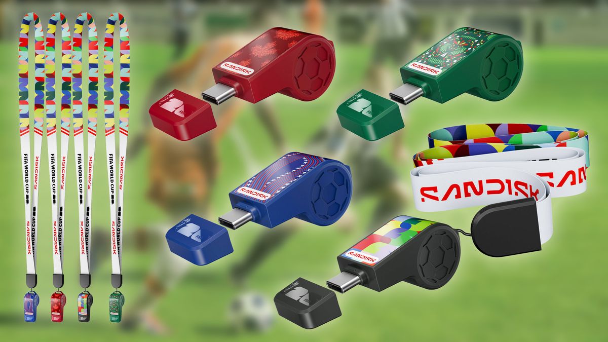 This is the best World Cup merch I've seen: SanDisk flash drives