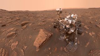 NASA's Curiosity rover on Mars.