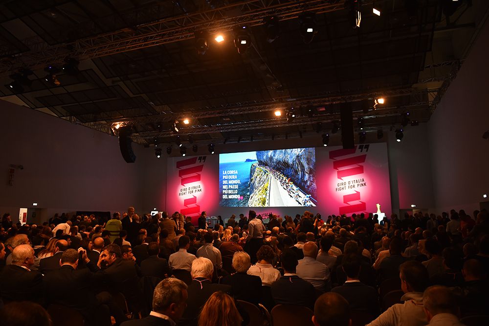 The 2016 Giro d'Italia route persentation