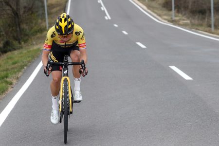 Volta Comunitat Valenciana Femines 2022 6th Edition 3rd stage Vila Real Vistabella del Maestrat 135 km 19022022 Anouska Koster NED Team Jumbo Visma photo GomezSprintCyclingAgency2022