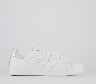 adidas Stan Smith Trainers White Silver Metallic Sw3 4ud Exclusive