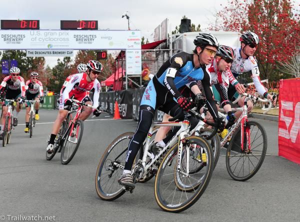 The junior start is won by Andrew Dillman (Bob&rsquo;s Red Mill)