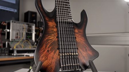 A screengrab showing the PolyMap Guitar created by David Wieland of Dark Art Guitars