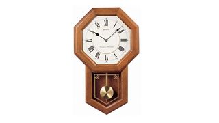 wood clock