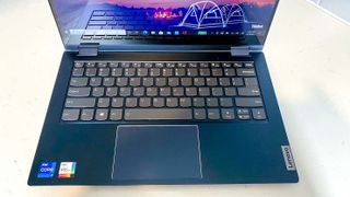 Lenovo ThinkBook 14s Yoga review - keyboard
