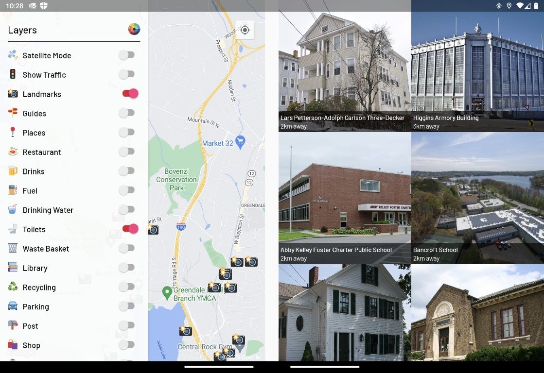 Whereseek on Surface Duo