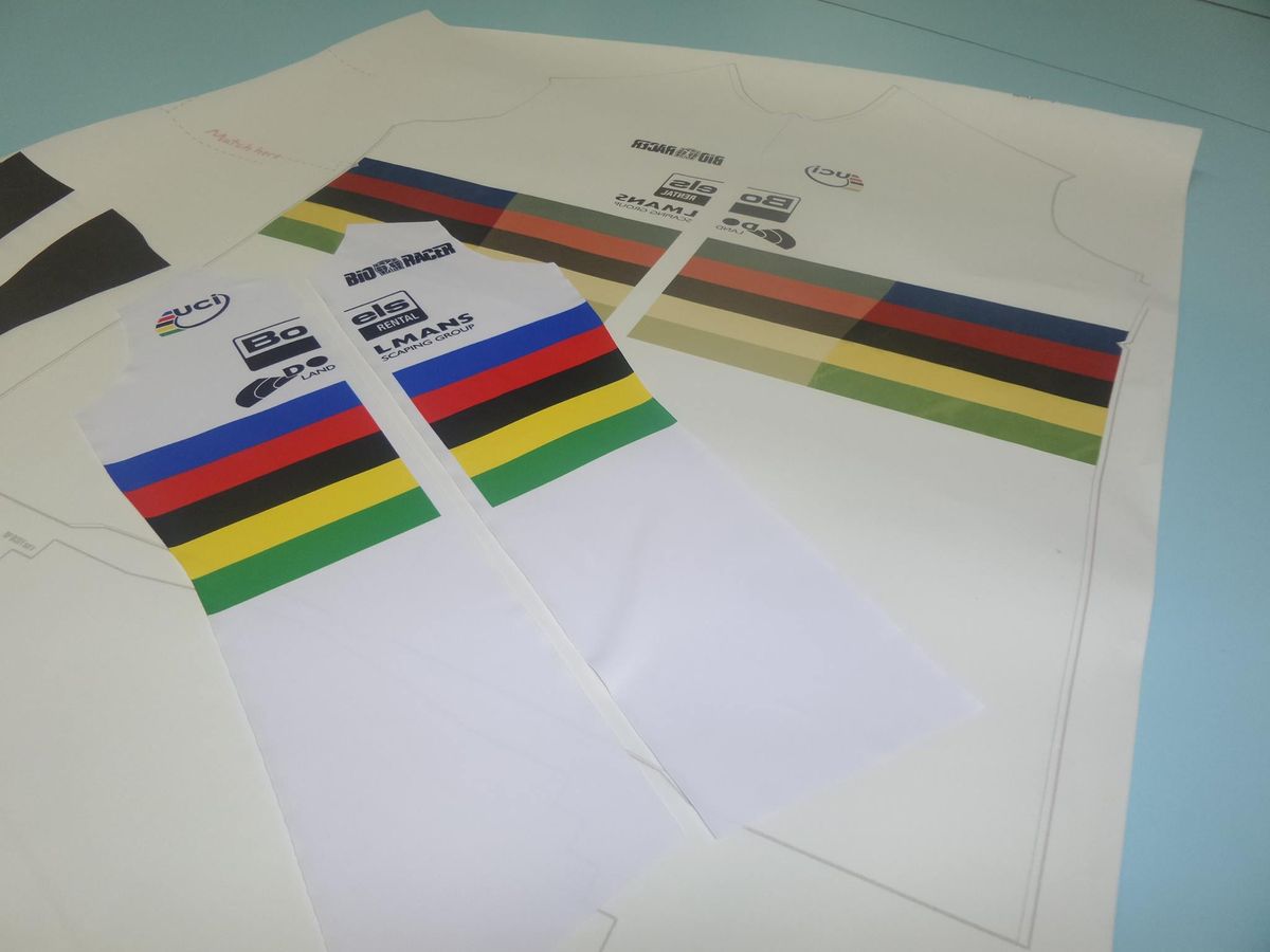 The printed cut-outs