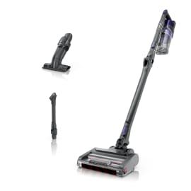 Shark® Vertex™ Cordless Stick Vacuum and two cleaning attachments against white background