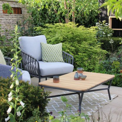 A show garden from RHS Chelsea Flower Show