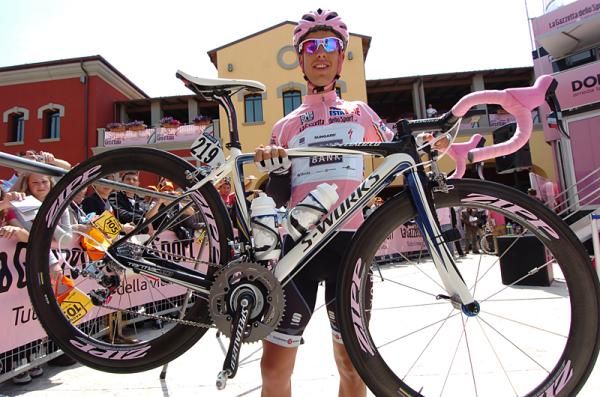 Maglia rosa wearer Richie Porte (Saxo Bank)
