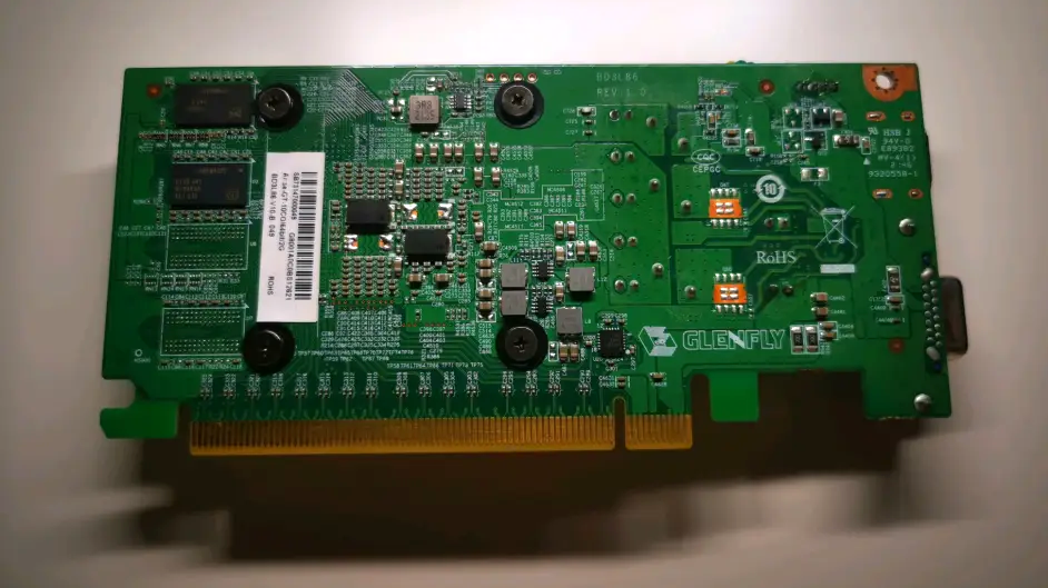 Zhaoxin Glenfly Arise discrete GPU